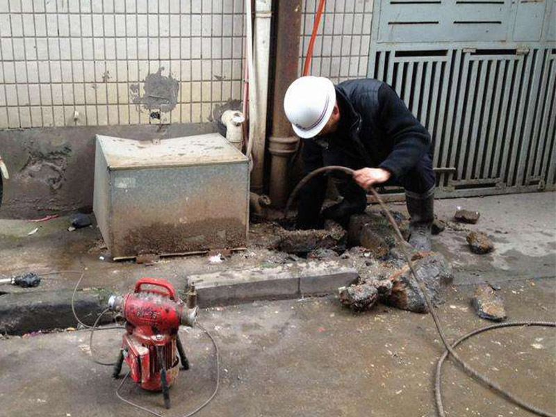 开平疏通下水道-洗菜池疏通